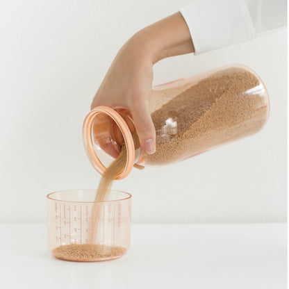 brabantia （ ブラバンシア ） ストレージジャーメジャーカップ付き 1.3L