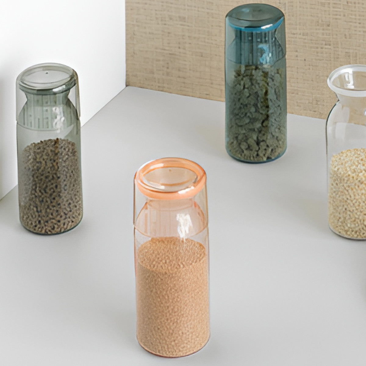 brabantia （ ブラバンシア ） ストレージジャーメジャーカップ付き 1.3L