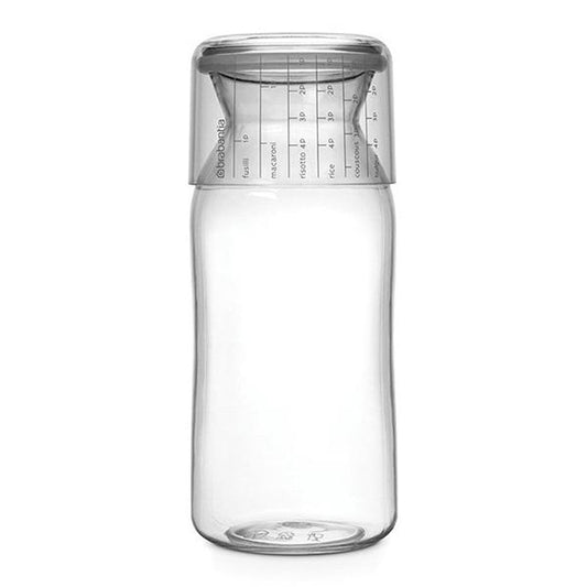 brabantia （ ブラバンシア ） ストレージジャーメジャーカップ付き 1.3L