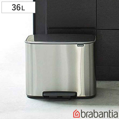 brabantia ゴミ箱 Boペダルビン FFPマット 36L ダストボックス ブラバンシア