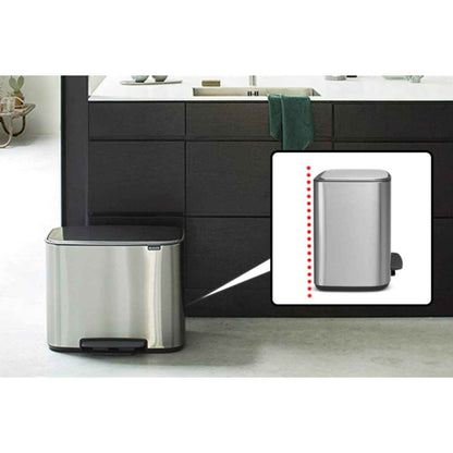 brabantia ゴミ箱 Boペダルビン FFPマット 36L ダストボックス ブラバンシア