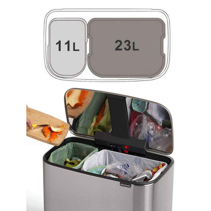 brabantia ゴミ箱 Boペダルビン FFPマット 11L 23L ダストボックス ブラバンシア