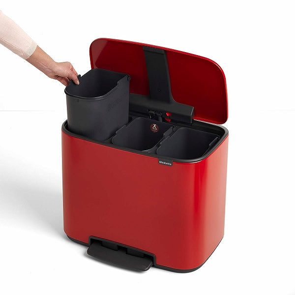 brabantia ゴミ箱 Boペダルビン 3×11L