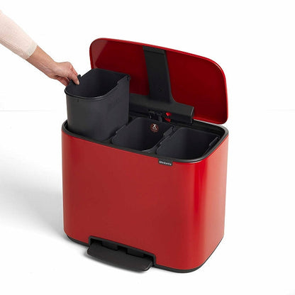 brabantia ゴミ箱 Boペダルビン 3×11L