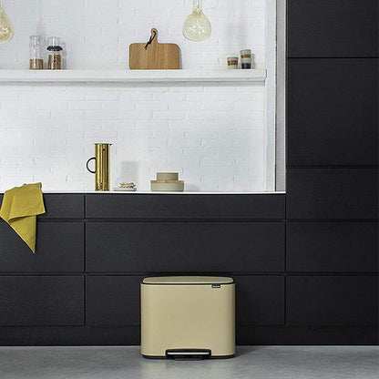 brabantia ゴミ箱 Boペダルビン Luxury Collection 3×11L ダストボックス ブラバンシア