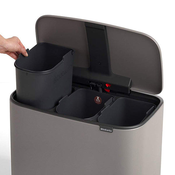 brabantia ゴミ箱 Boペダルビン Luxury Collection 3×11L ダストボックス ブラバンシア