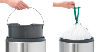 brabantia ゴミ箱 タッチビン 30L スチール ダストボックス スチール ブラバンシア