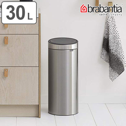 brabantia ゴミ箱 タッチビン 30L FPPマットスチール ダストボックス スチール ブラバンシア
