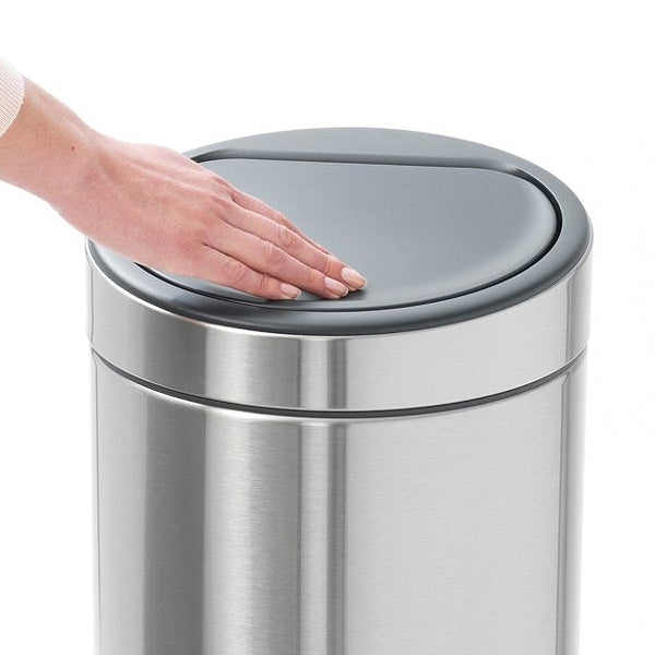 brabantia ゴミ箱 タッチビン 30L FPPマットスチール ダストボックス スチール ブラバンシア