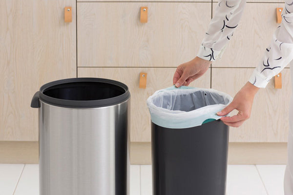 brabantia ゴミ箱 タッチビン 30L FPPマットスチール ダストボックス スチール ブラバンシア