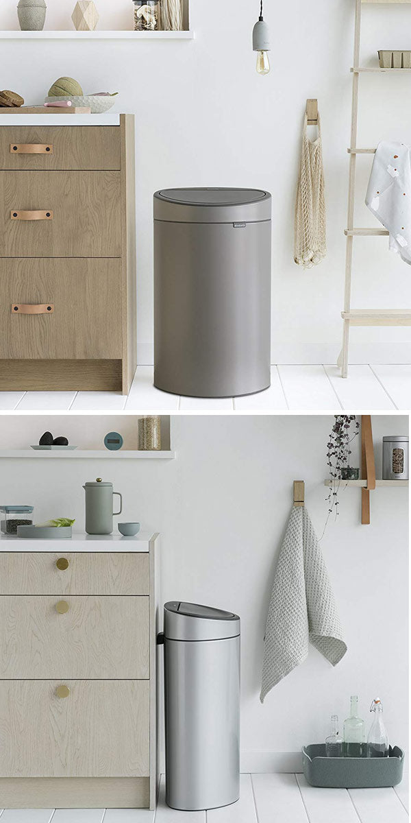 brabantia ゴミ箱 タッチビン 40L ダストボックス スチール