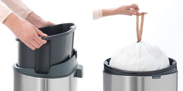 brabantia ゴミ箱 タッチビン 40L ダストボックス スチール