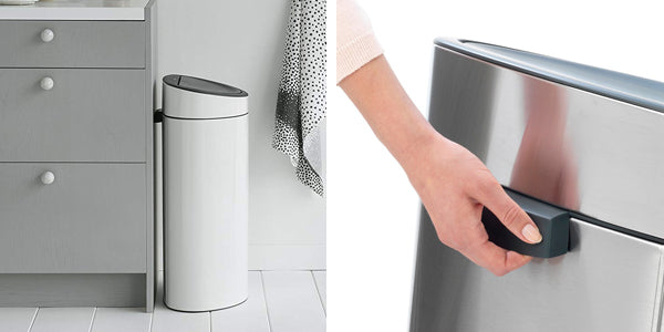 brabantia ゴミ箱 タッチビン 40L ダストボックス スチール