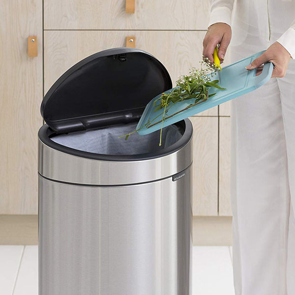 brabantia ゴミ箱 タッチビン 40L FPPマットスチール ダストボックス