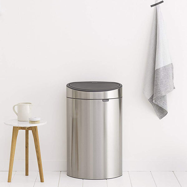 brabantia ゴミ箱 タッチビン 40L FPPマットスチール ダストボックス