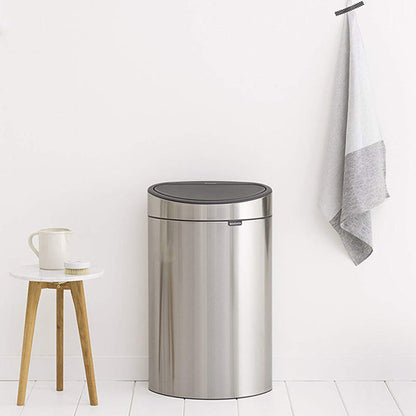 brabantia ゴミ箱 タッチビン 40L FPPマットスチール ダストボックス