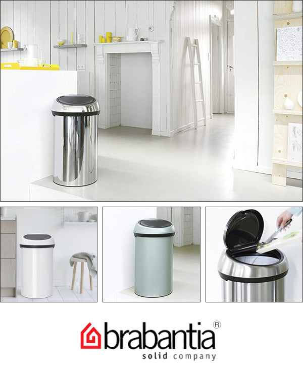 brabantia ゴミ箱 タッチビン 60L ステンレススチール ダストボックス ブラバンシア