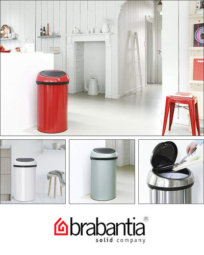brabantia ゴミ箱 タッチビン 60L スチール ダストボックス ブラバンシア