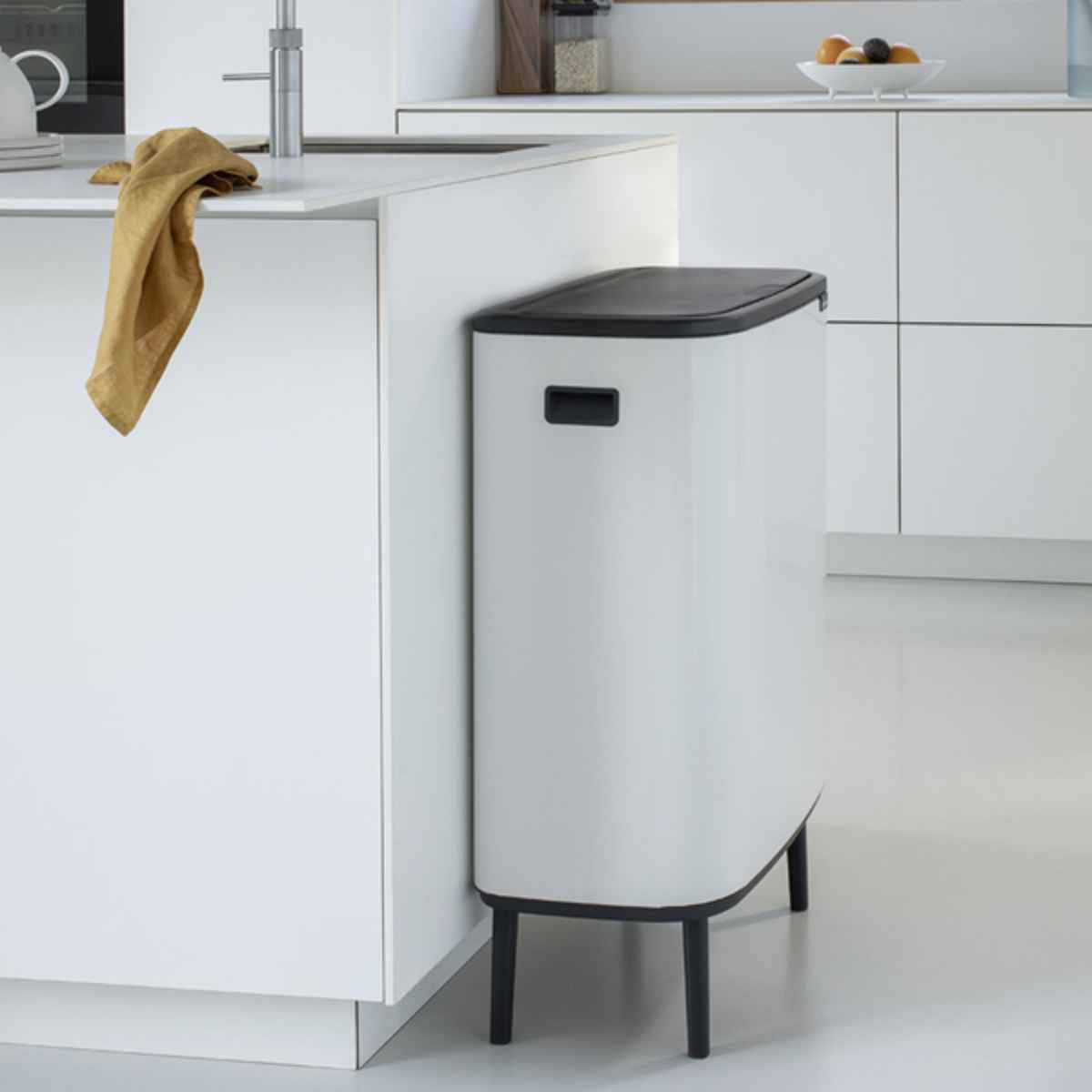 brabantia ブラバンシア ゴミ箱 BO タッチビン HI 2X30L ふた付き ホワイト