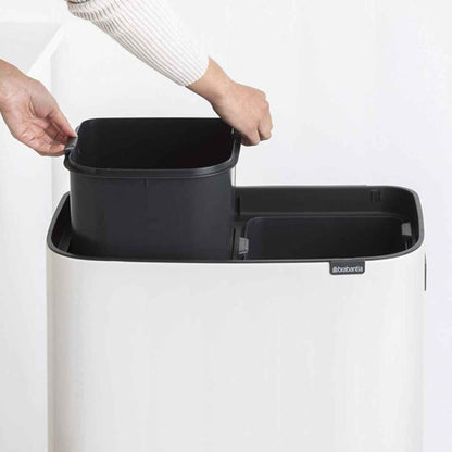 brabantia ブラバンシア ゴミ箱 BO タッチビン HI 2X30L ふた付き ホワイト