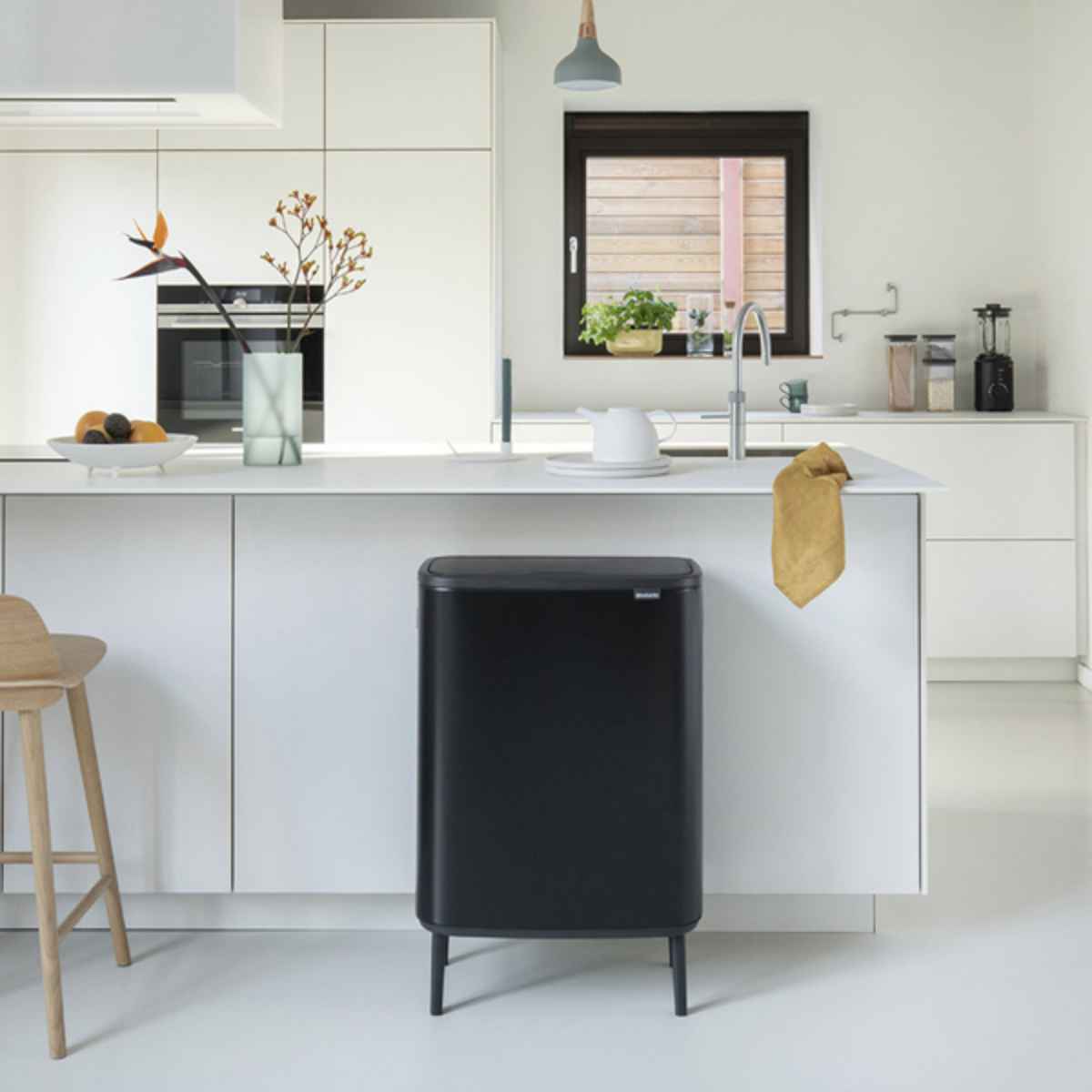 brabantia ブラバンシア ゴミ箱 BO タッチビン HI 2X30L ふた付き ホワイト