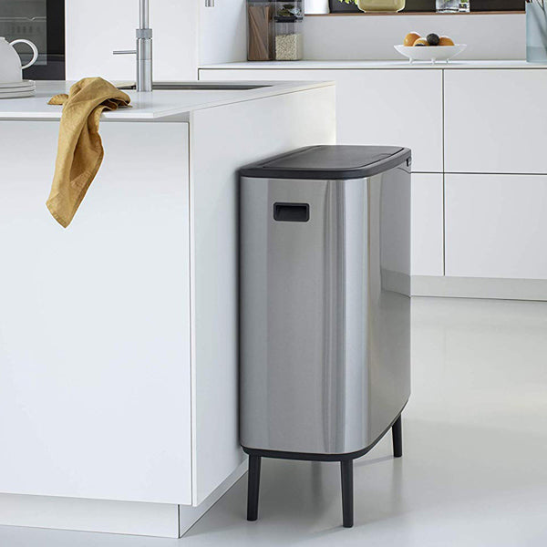 brabantia ブラバンシア ゴミ箱 BO タッチビン HI 2X30L FPPマット ふた付き