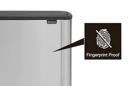 brabantia ブラバンシア ゴミ箱 BO タッチビン HI 2X30L FPPマット ふた付き