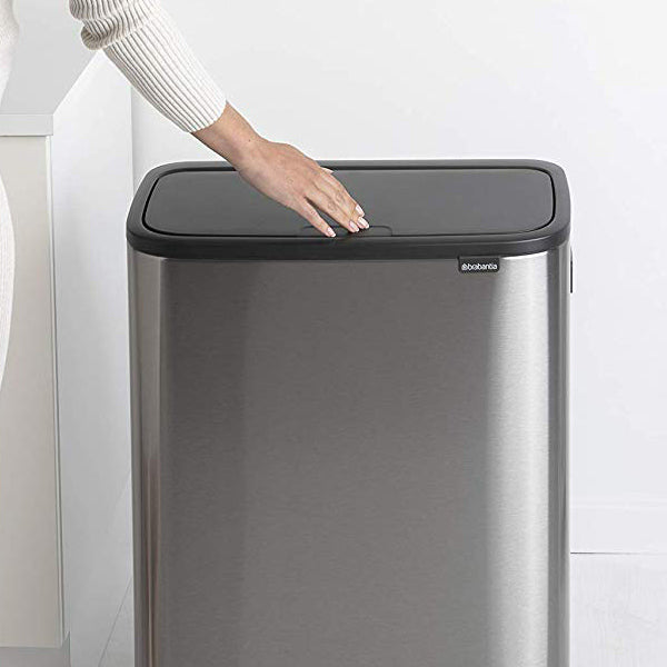 brabantia ブラバンシア ゴミ箱 BO タッチビン HI 2X30L FPPマット ふた付き
