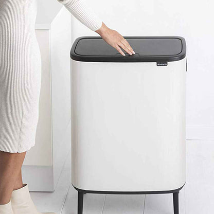 brabantia ブラバンシア ゴミ箱 BO タッチビン HI 60L ふた付き ホワイト