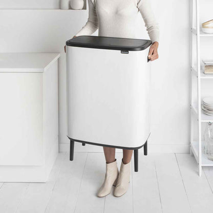 brabantia ブラバンシア ゴミ箱 BO タッチビン HI 60L ふた付き ホワイト