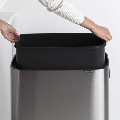 brabantia ブラバンシア ゴミ箱 BO タッチビン HI 60L FPPマット ふた付き