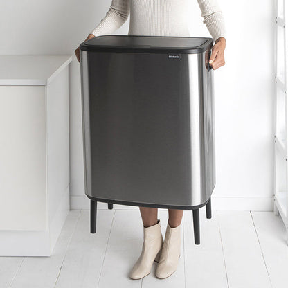 brabantia ブラバンシア ゴミ箱 BO タッチビン HI 60L FPPマット ふた付き