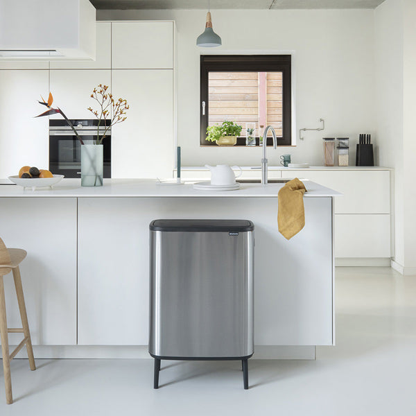 brabantia ブラバンシア ゴミ箱 BO タッチビン HI 60L FPPマット ふた付き