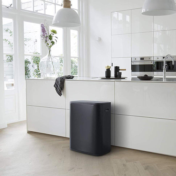 brabantia ゴミ箱 BO タッチビン 2X30L ふた付き