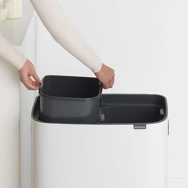 brabantia ゴミ箱 BO タッチビン 2X30L ふた付き