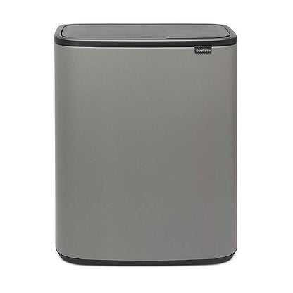 brabantia ブラバンシア ゴミ箱 BO タッチビン 2X30L ふた付き ミネラルコンクリートグレー