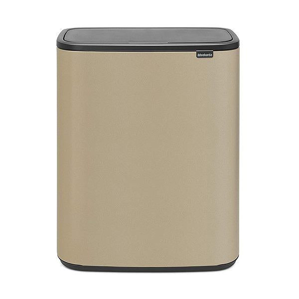 brabantia ブラバンシア ゴミ箱 BO タッチビン 2X30L ふた付き ミネラルコンクリートグレー
