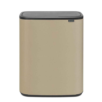 brabantia ブラバンシア ゴミ箱 BO タッチビン 60L ふた付き ミネラルコンクリートグレー