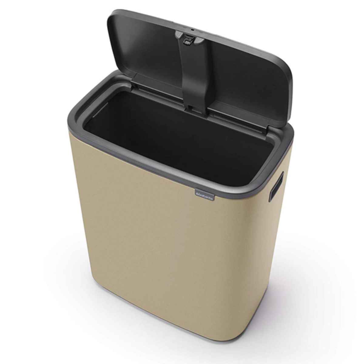 brabantia ブラバンシア ゴミ箱 BO タッチビン 60L ふた付き ミネラルコンクリートグレー