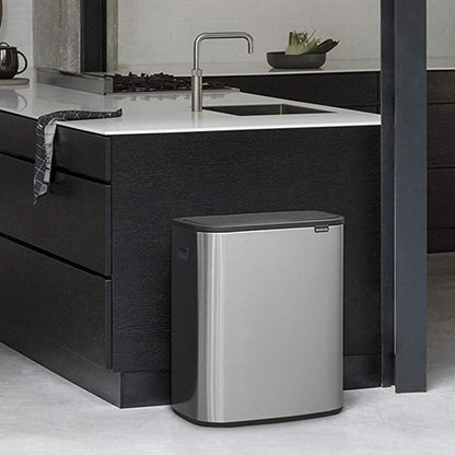 brabantia ブラバンシア ゴミ箱 BO タッチビン 60L FPPマット ふた付き