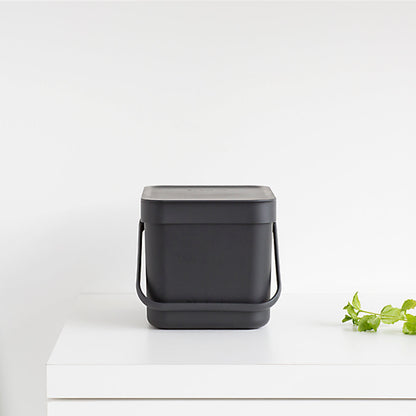 brabantia ゴミ箱 6L ソート＆ゴー ウェイストビン ふた付き