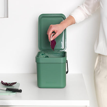 brabantia ゴミ箱 6L ソート＆ゴー ウェイストビン ふた付き