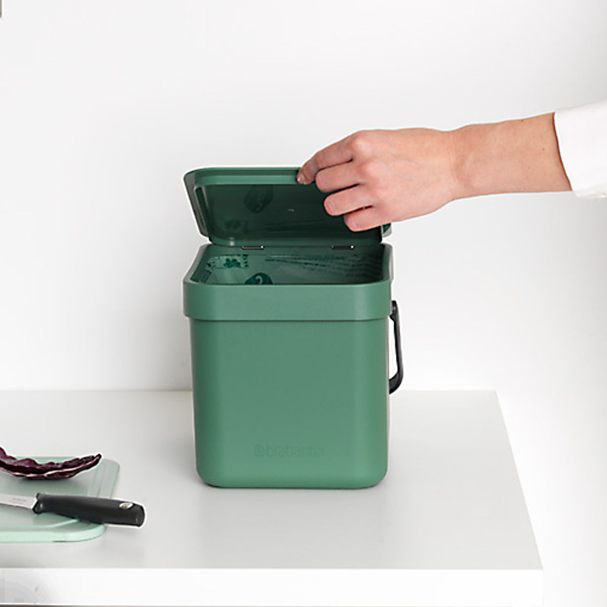 brabantia ゴミ箱 6L ソート＆ゴー ウェイストビン ふた付き