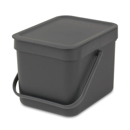 brabantia ゴミ箱 6L ソート＆ゴー ウェイストビン ふた付き