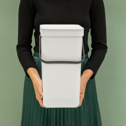 brabantia ゴミ箱 12L ソート＆ゴー ウェイストビン ふた付き