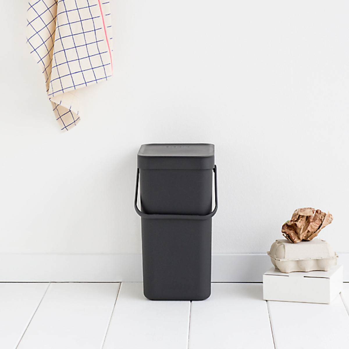 brabantia ゴミ箱 12L ソート＆ゴー ウェイストビン ふた付き