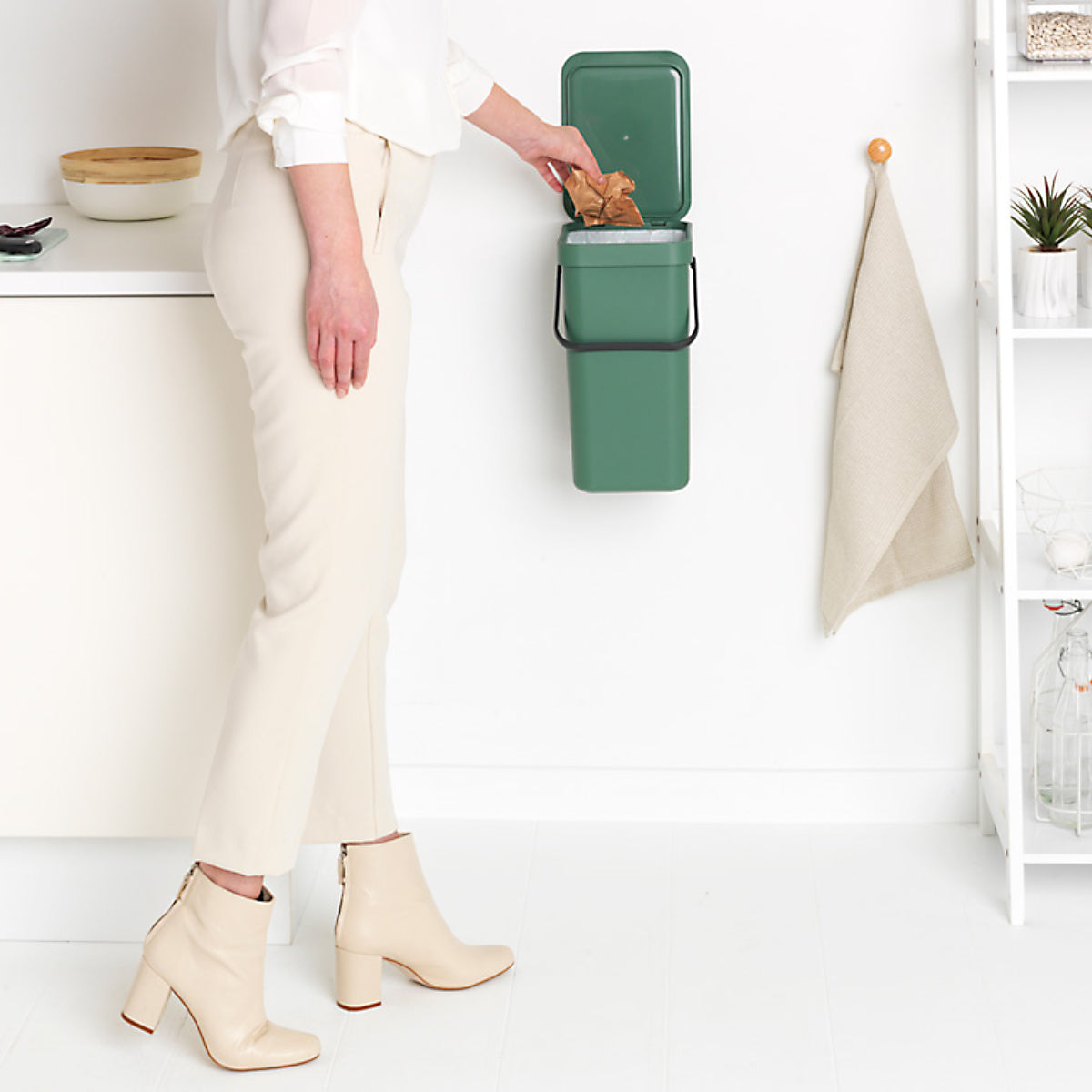 brabantia ゴミ箱 12L ソート＆ゴー ウェイストビン ふた付き