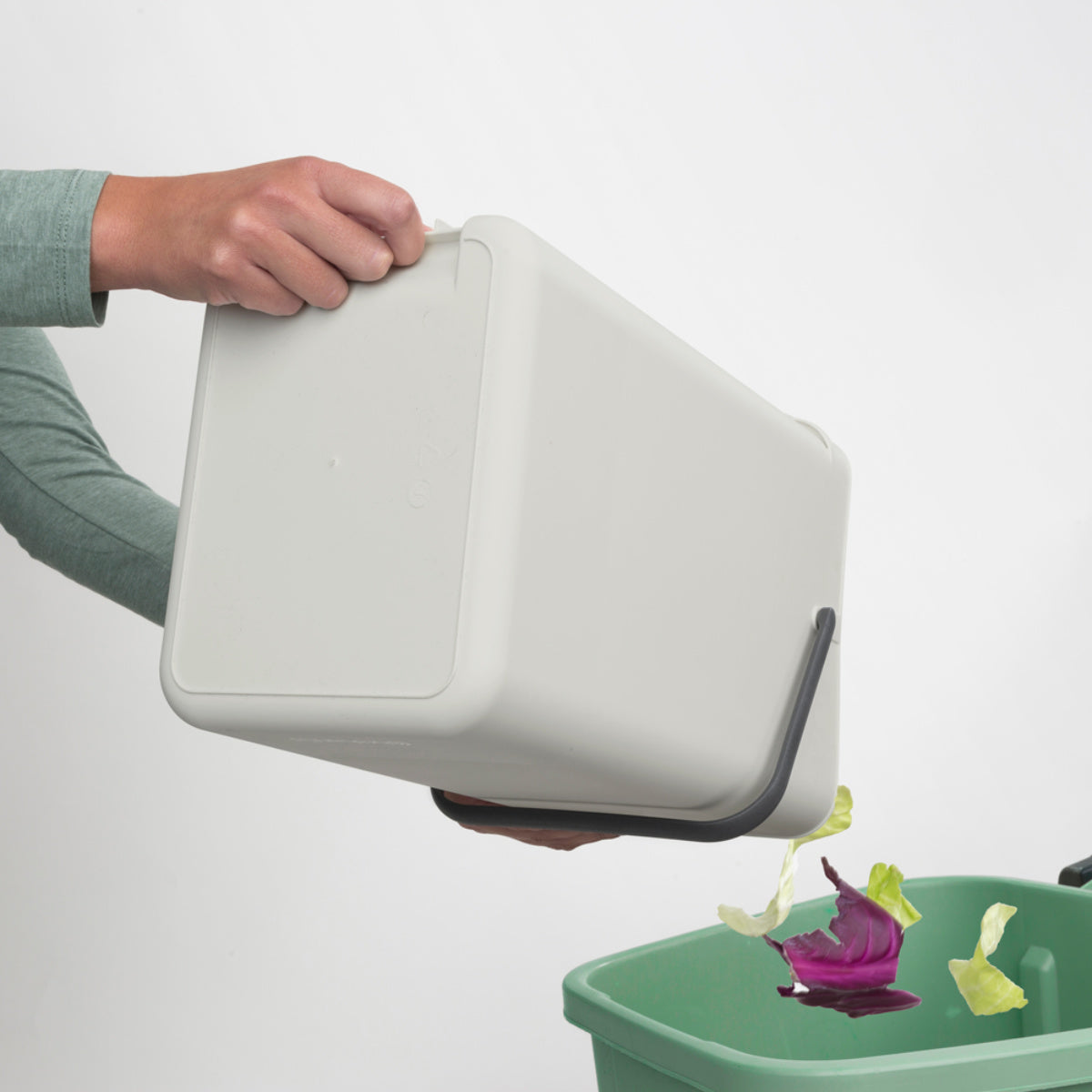 brabantia ゴミ箱 16L ソート＆ゴー ウェイストビン ふた付き