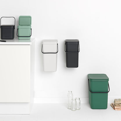 brabantia ゴミ箱 16L ソート＆ゴー ウェイストビン ふた付き