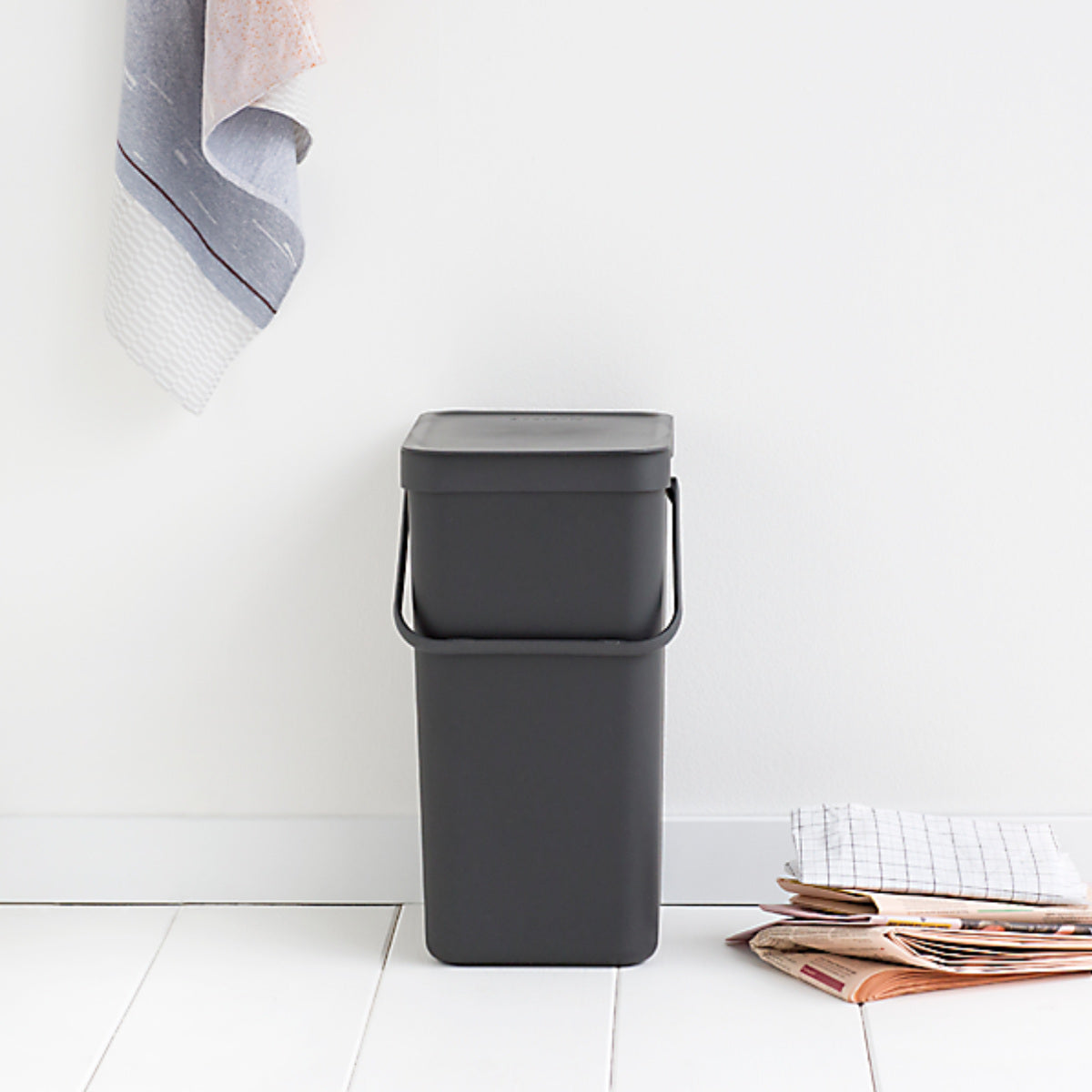 brabantia ゴミ箱 16L ソート＆ゴー ウェイストビン ふた付き